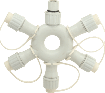 Tro- 010-188 Ps230 5 Way Ring Connector White