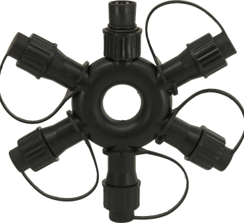 Tro- 010-189 Ps230 5 Way Ring Connector Black