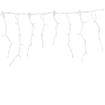 Tro- 018-208 Ps36 Icicle Light 2X0.4M 92Led Transp 3000K Ww