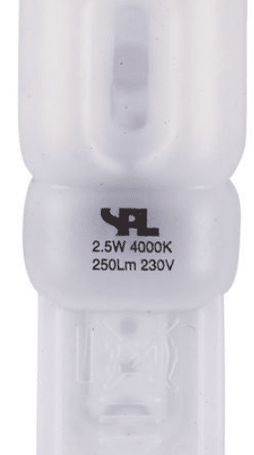 SPL LED Insteek 230V G9. 2.5- 15W 827 2700K 180L Mat Dim 022336247-1