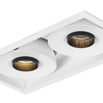 Karizma Gemello 2X927-620L 18W 42Gr Zwart Ip20 145X78X91Mm