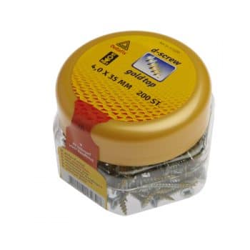 Deltafix 13238 KruiskopSchroef 4.5x20mm 200 Stuks