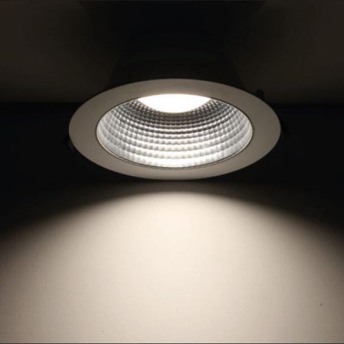 Tro- 136-097 DownLight Surface Mounted Black 13W Tri-White Dim