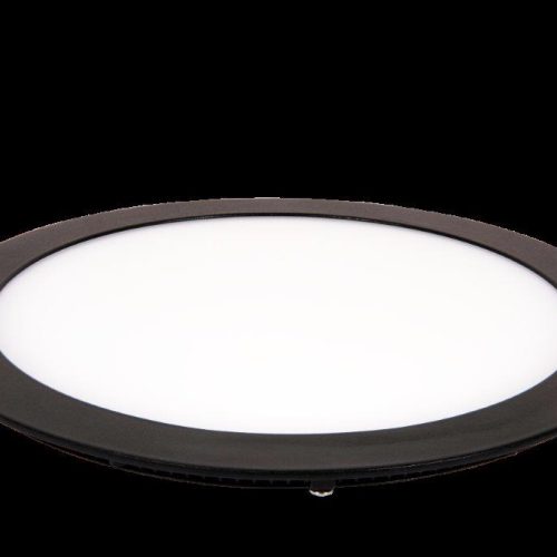 Tro- 136-189 DownLight Flat Black 240Grm 15W Tri-White Dim