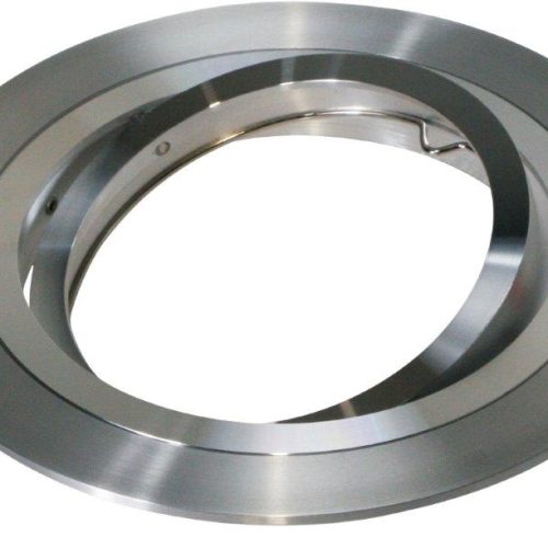 Tro- 148-030 Architectural Plate 111 Aluminium 1 Hole Round Adj