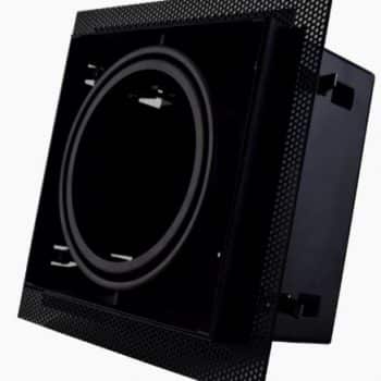 Tro- Inbouwspot Trimless Vierkant Zwart GU10 111mm 148-043 119x119x100