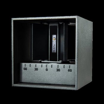 Tro- 149-138 Wall Lamp Cube 6W 10X10X10Cm Black 2300K Dim IP65