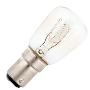 Gloeilamp Parfumlamp 25W Ba15D 28x63Mm Helder 156371900
