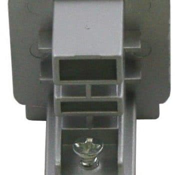 Tro- 169-006 3-Phase Track Silver End Cap