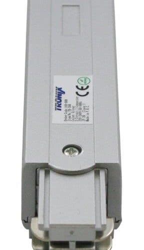 Tro- 169-008 3-Phase Track Silver I Shape Connector