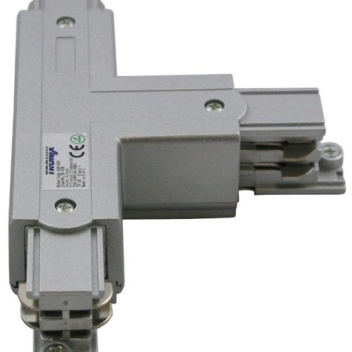 Tro- 169-016 3-Phase Track Silver T Shape Right
