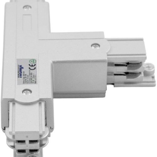 Tro- 169-030 3-Phase Track White T Shape Right