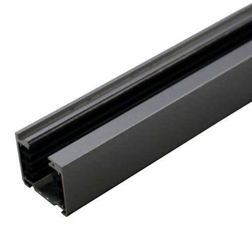 Tro- 169-039 3-Phase Track Black Rail 3 Meter