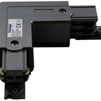 Tro- 169-048 3-Phase Track Black L Shape Left