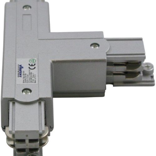 Tro- 169-105 3-Phase Track Silver T Shape Right 2