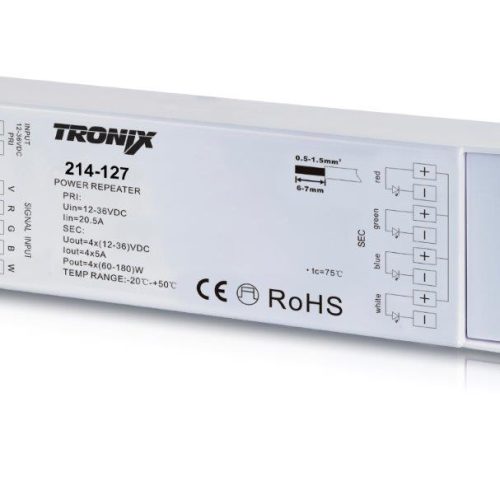 Tro- 214-127 Rgb Data Repeater 4 Channel 12V-36V