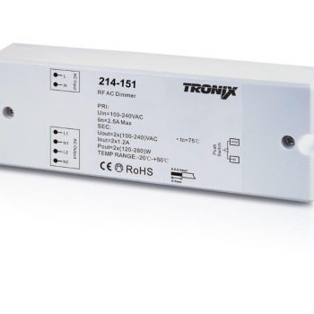 Tro- 214-151 Controller Led 230V 1-kanaal 2X288W Dim 170x59x30mm