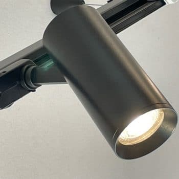 Hp- 3-Faserail Spot GU10 Zwart L139 H62   HP-SA105C-GU10/BK