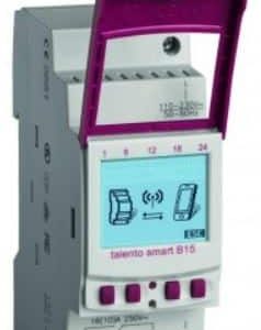 Grasslin Tijd Schakelklok Din Rail Digitaal Talento Smart  B15 2 Module