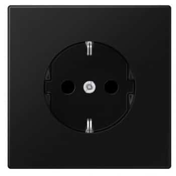 Jung LS990 Basis Inb. Wcd 1-V LS1520SWM Grafiet Zwart Mat