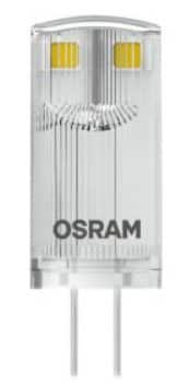 Osram Led Parathom LEDPin Insteek 12V 0.9W-10W G4. 827 100L niet dimbaar
