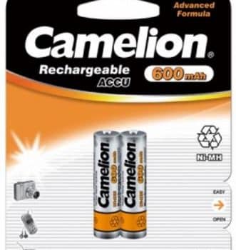Camelion Oplaadbare Batterij Nimh 1.2V 600Mah Potlood Aaa Bls2