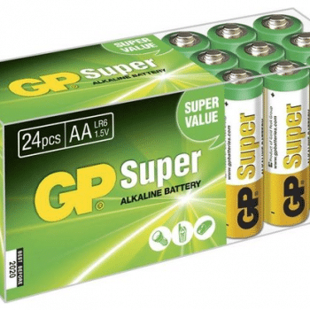G.P Batterij Alkaline Ultra. Lr06 AA  1.5V       Penlite Box a 24stuks