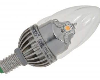 Megaman  Led  Mm02540  Kaarslamp  Helder  Gedraaid  5W  E14