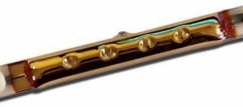 Euromac Warmtelamp 2-Kneeps Infrarood 500W R7S Ruby Slim 118mm P1500 64245032