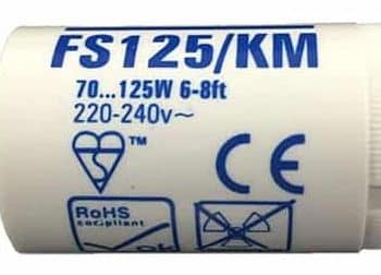 Eveready Starters FS125 Voor TLD 70-125W 220-240V