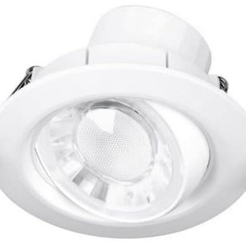 Enlite Led Inbouwspot Spryte 8W 3000K 550L Wentel en Dimbaar Gatmaat 66/90mm IP44 Inclusief Driver