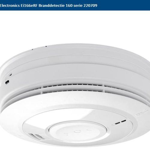 Ei- Electronics Rookmelder 230V Optisch Lithium RF Stofcompensatie en Audiolink Ei3016RF