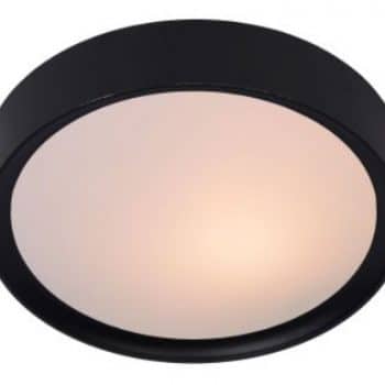 Lucide Plafondspot Binnen Lennert 3X5W Gu10 3000K Ip44 Zwart Badkamer