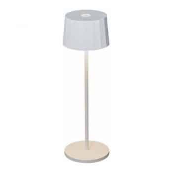 Konst- lounge Tafel 7813-250 Positano LED 35cm IP65 Matwit 2.2W USB WW