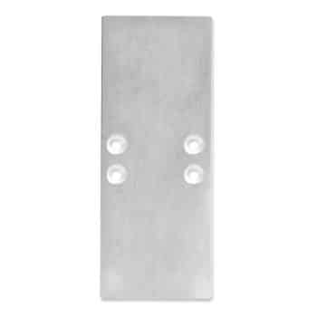 Tro- 8101005 E66 End Cap Alu For Profile Pl13 With Cable Conduit 2Pcs