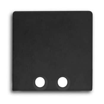 Tro- 8101019 E58B End Cap Black Ral9005 Profil Pn8. 2Pcs