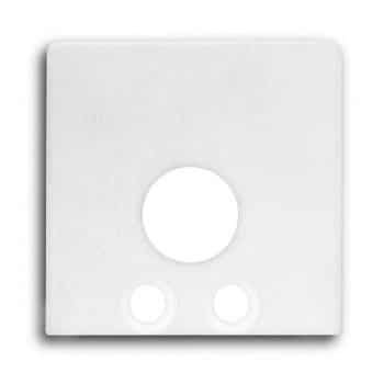 Tro- 8101024 E59W End Cap White Ral9010 Pn8 Cable Conduit. 2Pcs