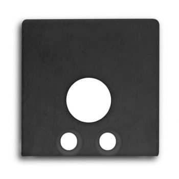 Tro- 8101029 E59B End Cap Black Ral9005 Pn8 With Cable Conduit. 2Pcs