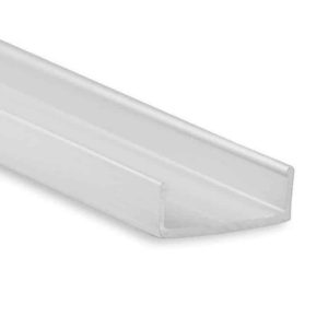 Tro- 8101085 Pl101 Led Mounting Profile 10 Cm. Flat. Drilled
