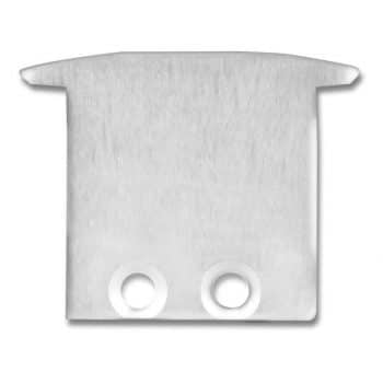 Tro- 8102013 End Cap E72 Aluminium For Profile Pn21. 2 Pcs. Incl Screw