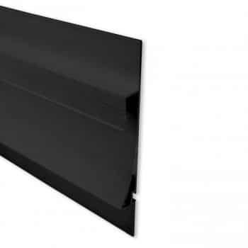 Tro- 8102055 Tbp12 Led Drywall Profile 200 Cm. Black Ral 9005. Led Str