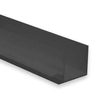 Tro- 8102056 Tbp1 Led Drywall Profile 200 Cm. Black Ral 9005. Led Stri