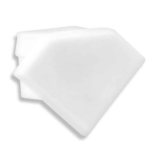Tro- 8103053 E41W End Cap White For Profile Po23. 1Pce