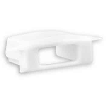 Tro- 8106083 E26W End Cap White For Profile Pl8 With Cable Conduit. 1P