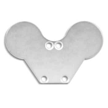 Tro- 8106170 E34 End Cap Alu For Profile Pl12 With Pl10. 2Pcs