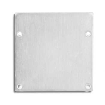 Tro- 8106180 E51 End Cap Alu For Profile Pn12. 2Pcs