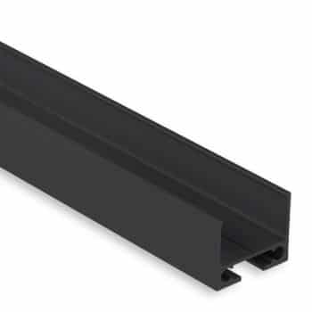 Tro- 8107014 Pl10 Led Profile Universal 200Cm Black Ral 9005