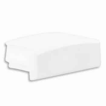 Tro- 8121052 E75W End Cap White For Profile Sl8-Nl8. 1Pce