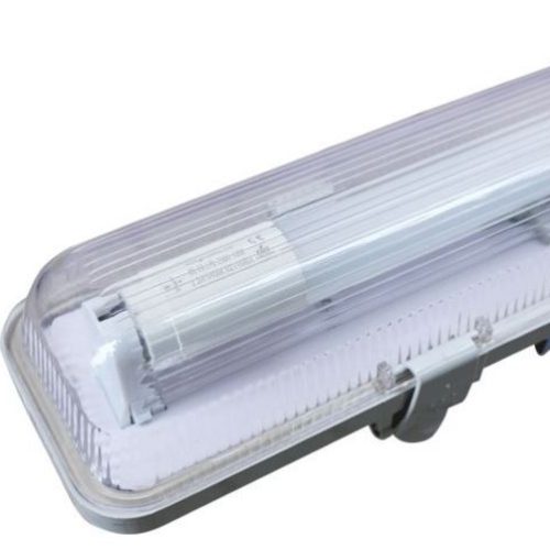 Aigostar Waterdicht Armatuur WD. Leeg Voor Led TLD TL8 1x36W 120Cm Alleen geschikt voor Led buizen.