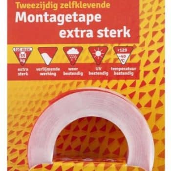 Deltafix Tape 248 Montagetape Extra Sterk 1.50Mtr 19Mmx1.0Mm Transp